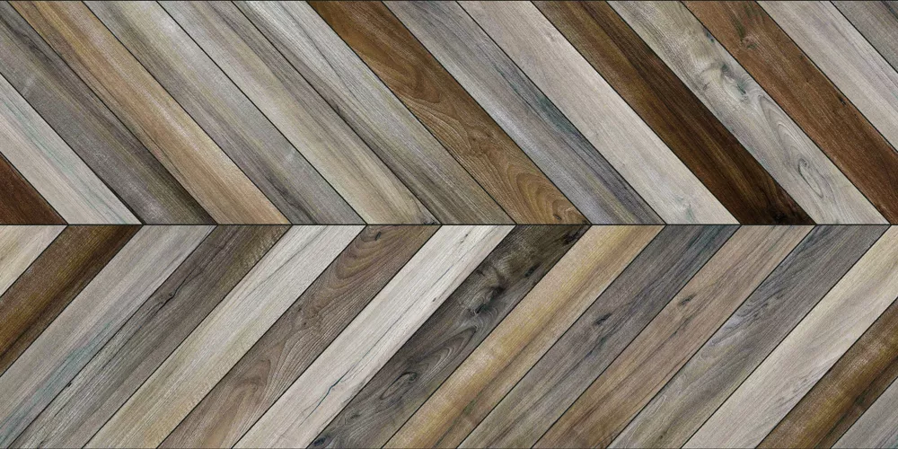 chevron floor (not herringbone floor)