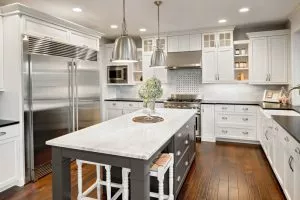 Wood - Unique Kitchen Floor Ideas