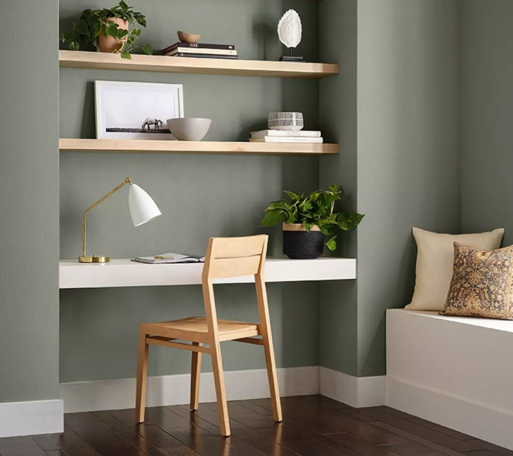 evergreen fog Sherwin-Williams Color of the Year