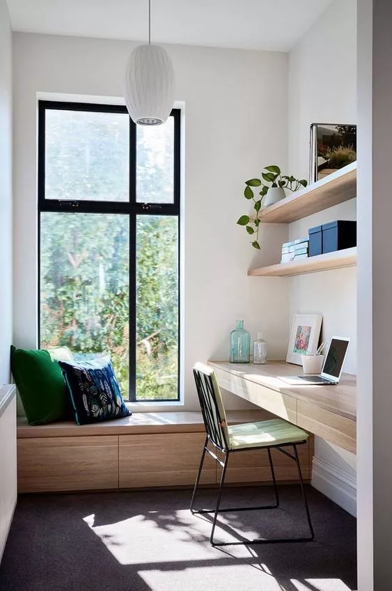 natural light home office